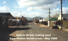 A Contemporary Image of The Main Street, Facing East